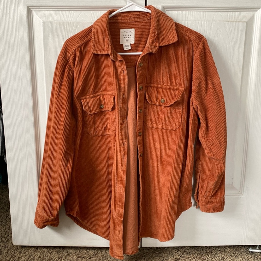 Corduroy button down shirt